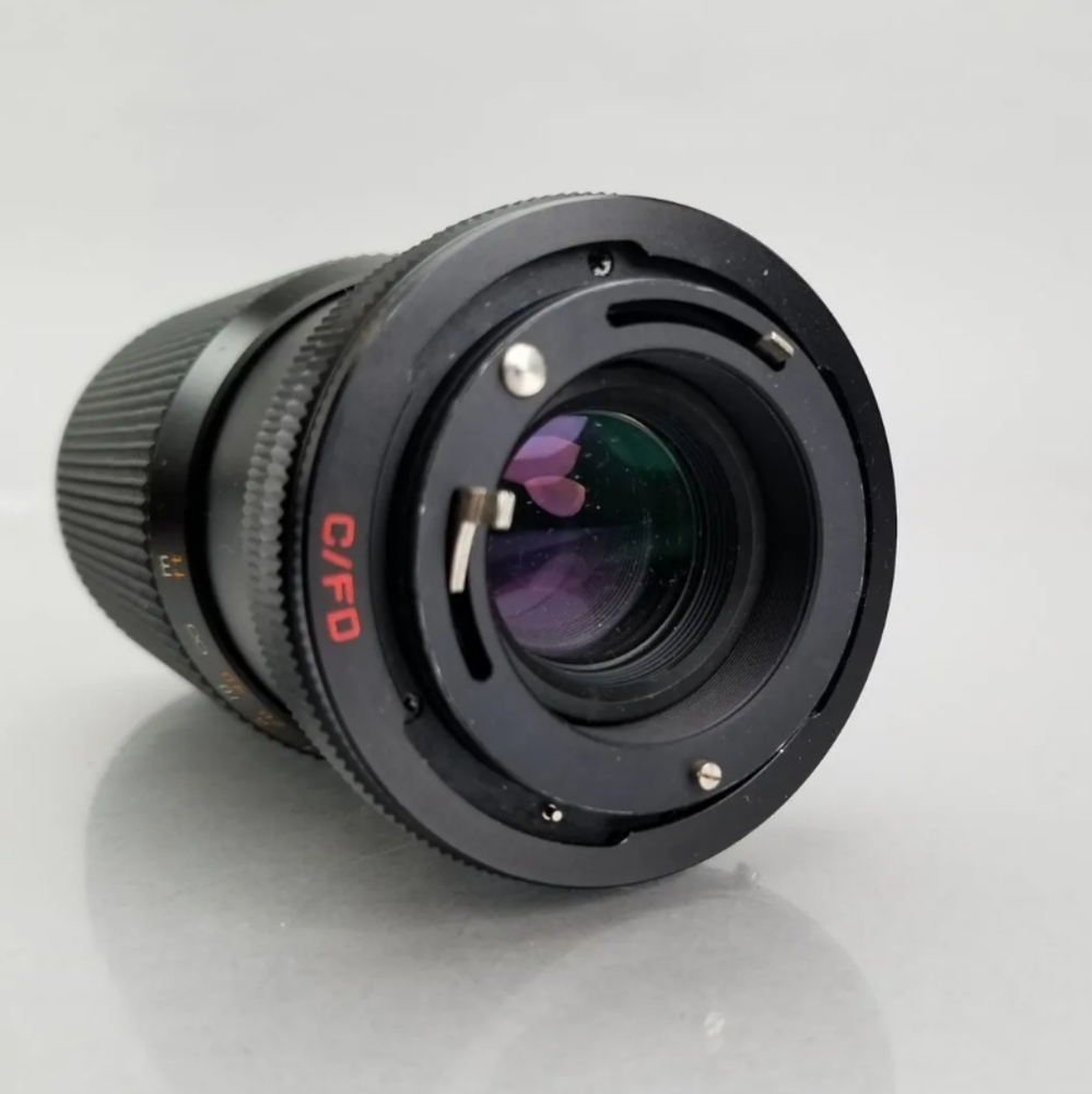 Toyo Optics Tou/Five Star MC Auto Macro Zoom 70-210mm f4.5 Black canon fd Lens - Picture 5 of 6